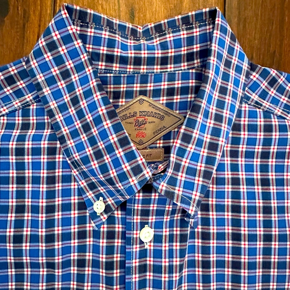 Men’s button down cotton shirt